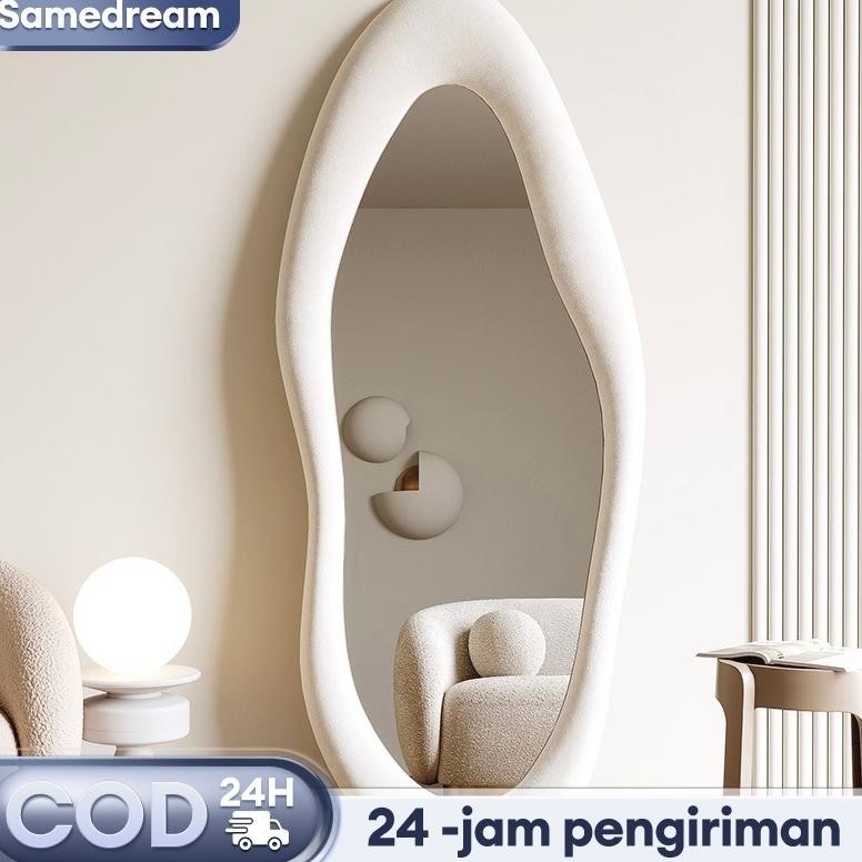 Cermin Full Body Cermin Aesthetic Standing Mirror Aesthetic Cermin Estetik