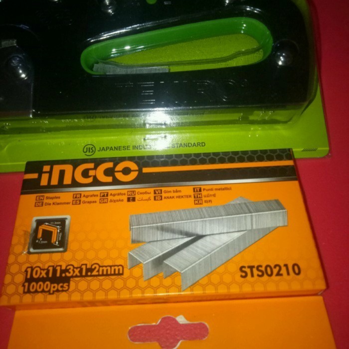 New Staples Tembak 3In1 Merek Tekiro+Isi Staples 10Mm Merek Incco @1000Pcs Termurah