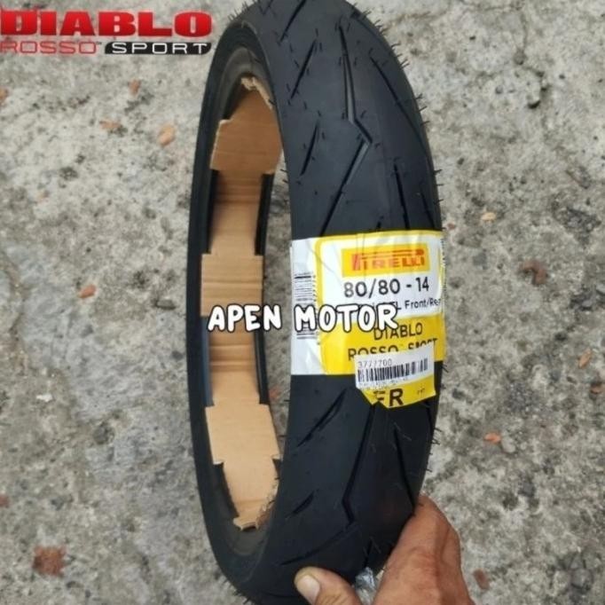 Ban Motor Ring 14 Pirelli Diablo Rosso Sport Ban Motor Matic Tubeless