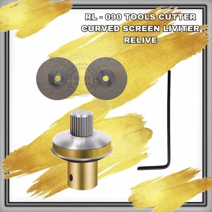 

RL-090 tools cutter curved screen relive liviter original baru Kualitas Terbaik
