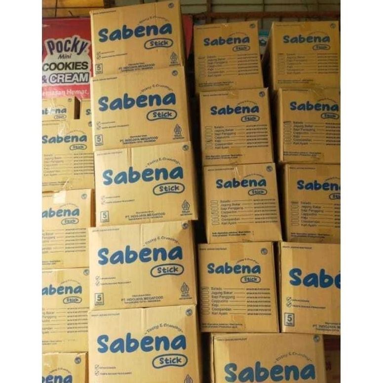 

ukd- SABENA / SABENA SNACK / STIK SABENA / DISTRIBUTOR SABENA / Sabena 5 pcs / Sabena 1 dus Termurah