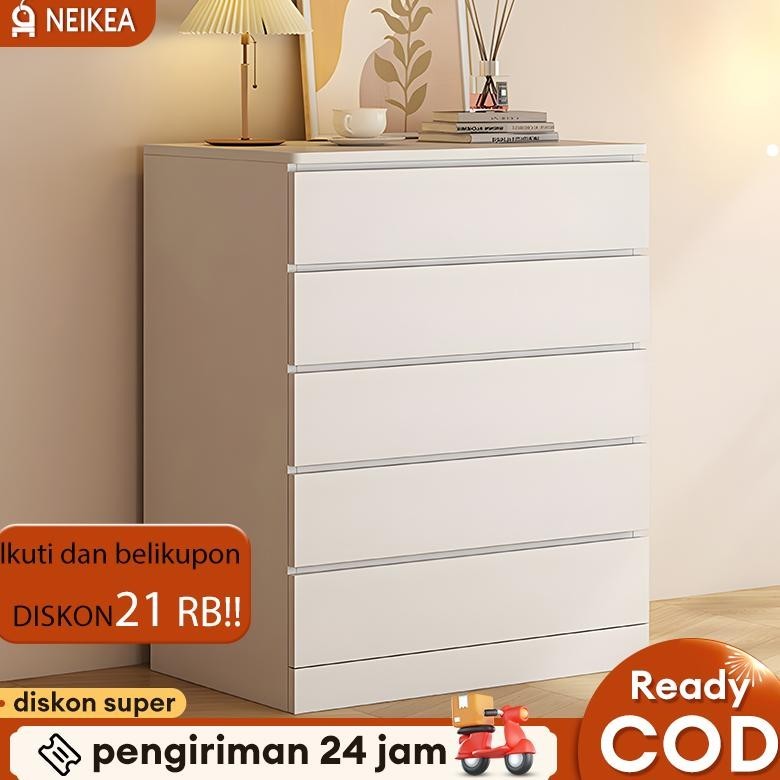 Lemari Laci  Chest Drawer  Lemari kayu minimalis  Kabinet  Lemari baju Drawer Pakaian