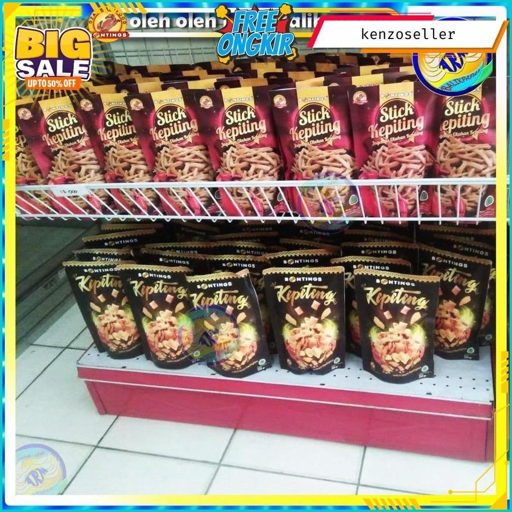 

Peyek Kepiting Snack Dan Stick Cimi Cimi Khas Balikpapan Paket Isi 3 Cod