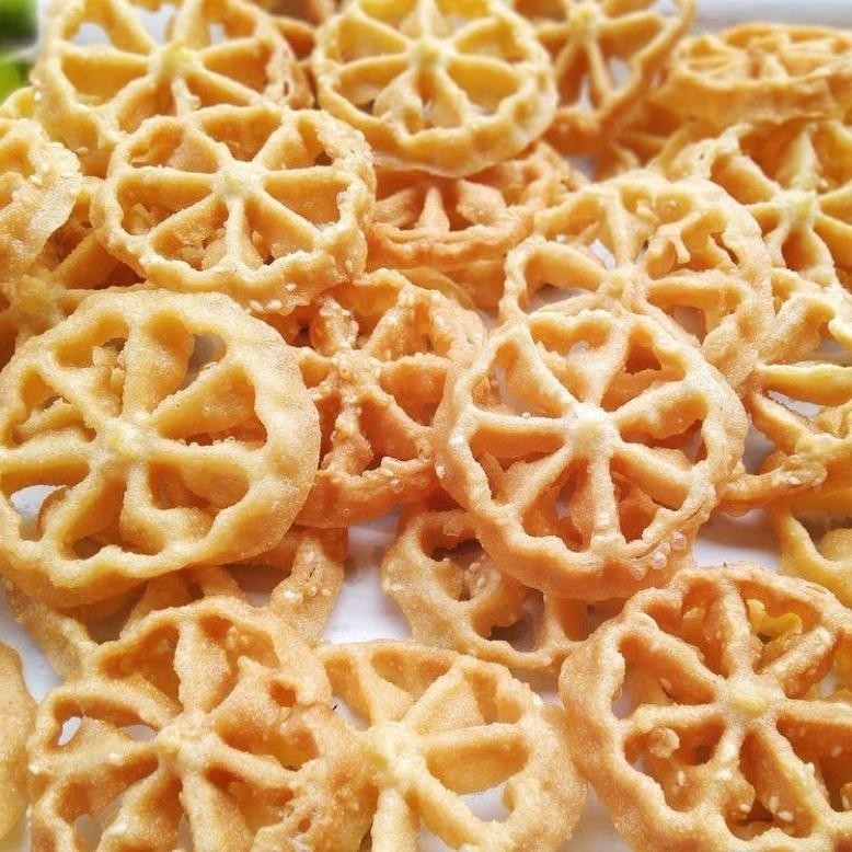 

re-65 KEMBANG GOYANG WIJEN SPESIAL 500gr (CEMILAN GROSIR SNACK KILOAN) Termurah