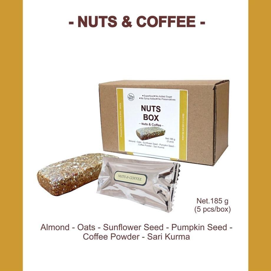 

My56 NUTS BOX Protein Bar Snack Sehat Kolesterol,Jantung,Diabetes Isi 5 Bar Sale