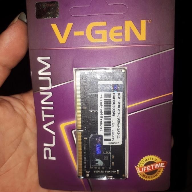 Sodim Ddr4 8Gb 3200Mhz Vgen Platinum