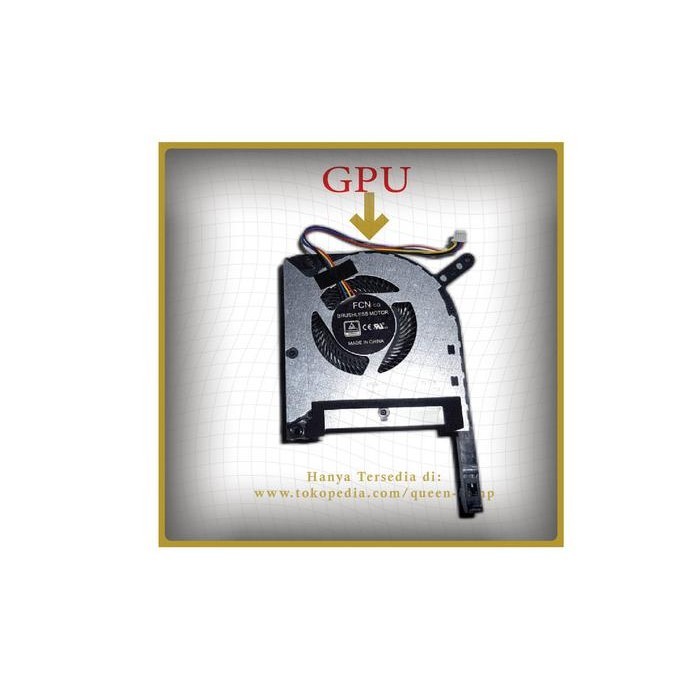 Fan Kipas Asus Rog Strix Tuf 6 Fx505 Fx505G Fx505Ge Fx505Gd Original