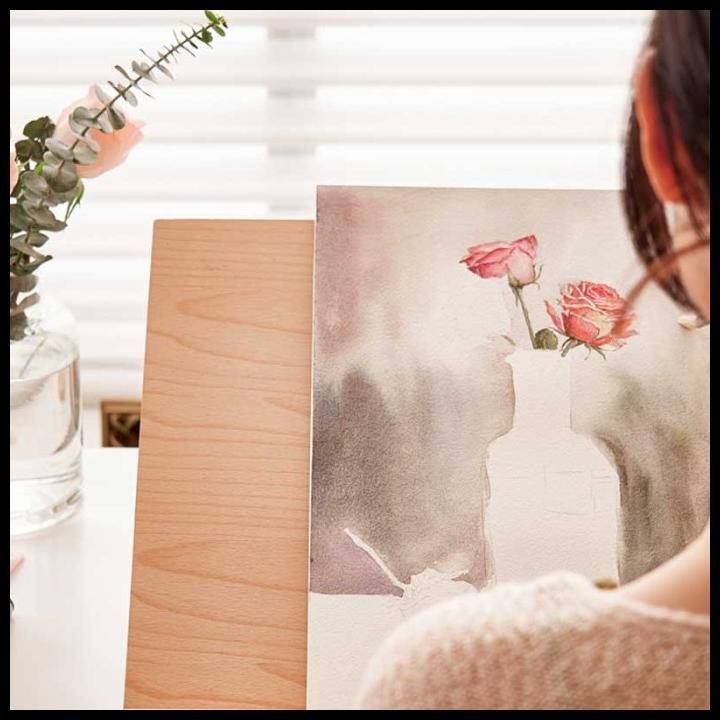

BEST DEAL WOODEN DRAWING BOARD A3 EASEL PAPAN KAYU SKETCHING BOARD !!!!