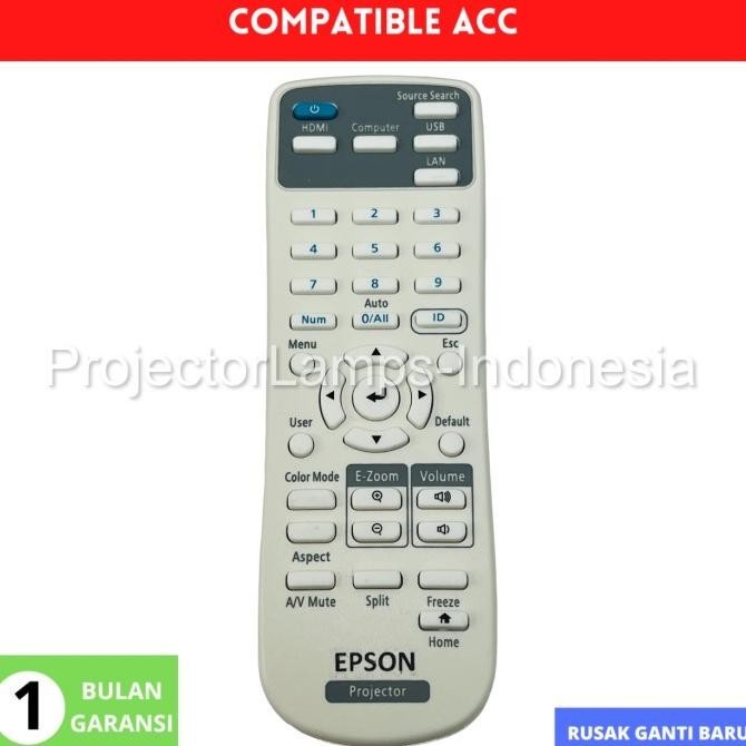 Remote Remot Projector Proyektor Epson Eb-S500 Eb-X500 Eb-E500
