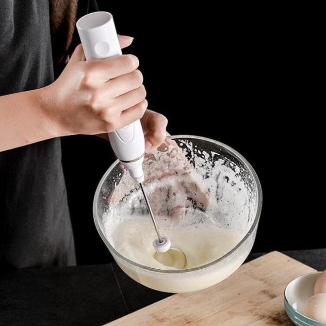 Eksklusif Alat Kocok Telur Elektrik Pengaduk Kopi Elektrik Cappuccino S004