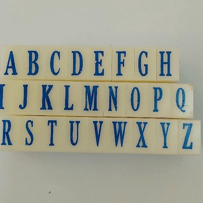 

Stempel Huruf Rakitan S2 Stempel Huruf Alpabet