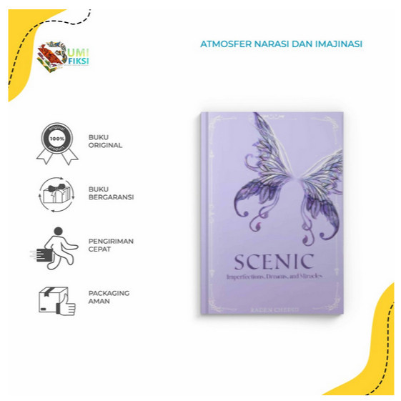 PROMO Buku Novel - Scenic - Akad x Tekad - Raden Chedid - Bumi Fiksi