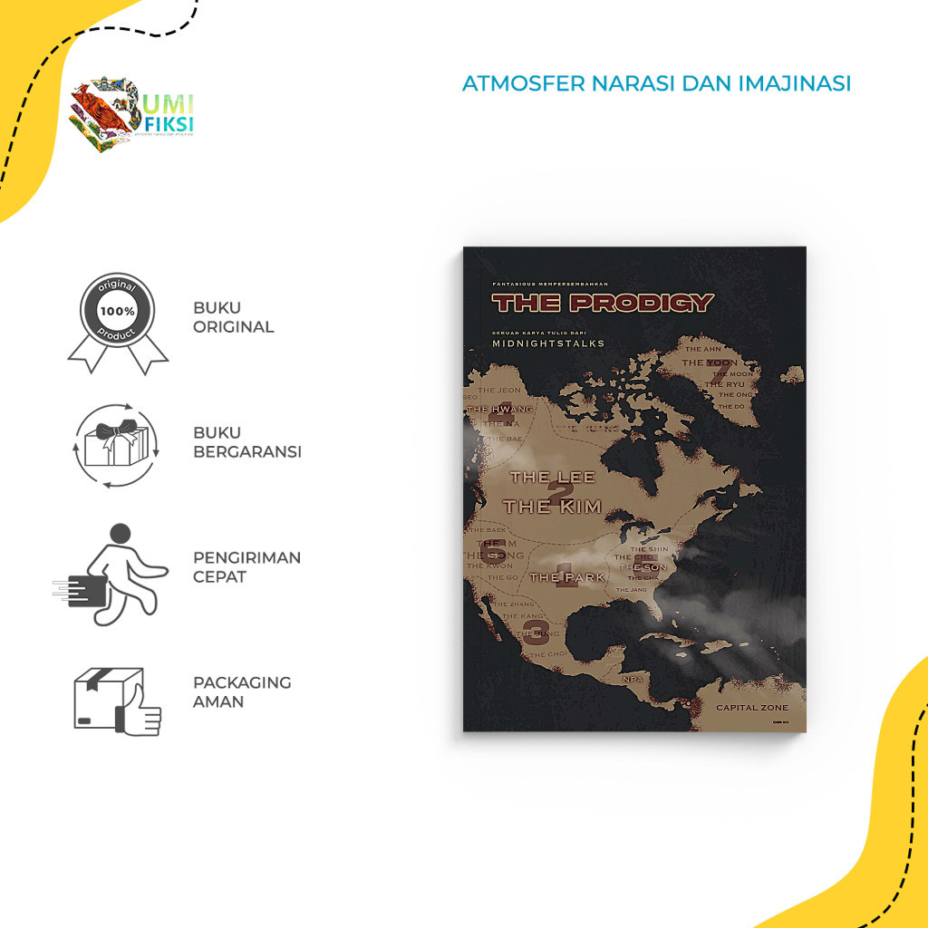 Buku Novel The Prodigy - Bumifiksi