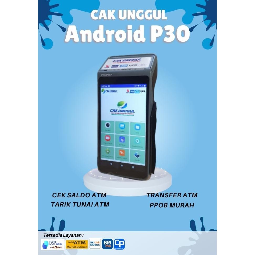 Mini Atm Android P30 Cak Unggul