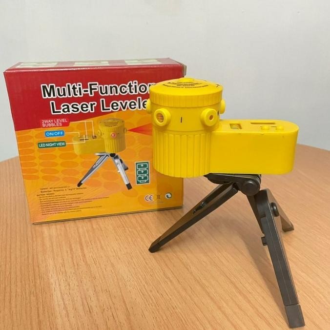 Laser Leveler Siku Laser Waterpass Kaki Tripod Siku Tukang Laser Level