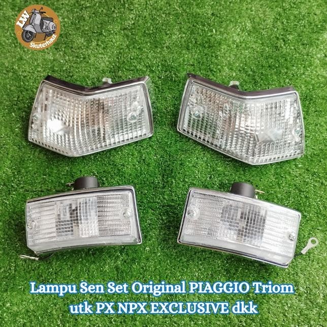 Lampu Sen Set Original Piaggio Triom Utk Px Npx Exclusive Dkk