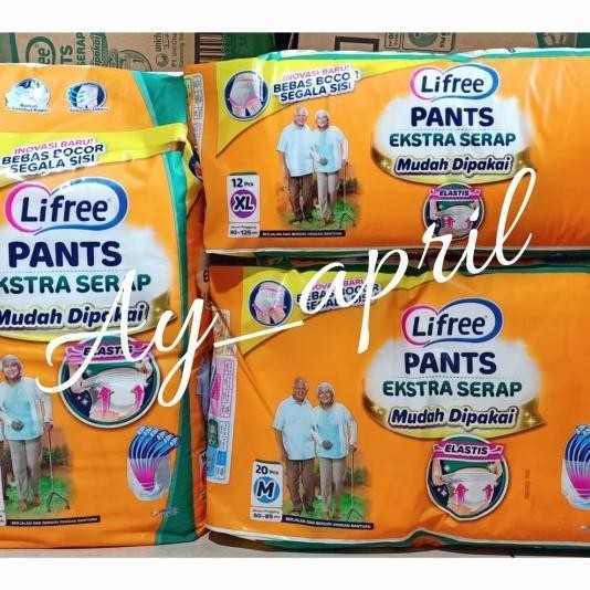 Lifree Extra Serap / Lifree Popok Celana Dewasa