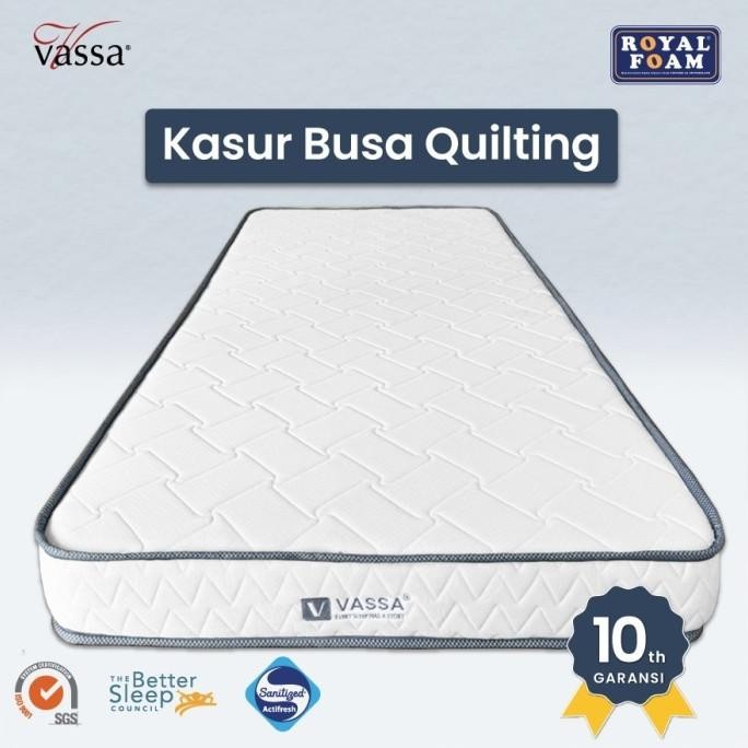 Kasur busa Vassa quilting  - Single size - Royal foam inside