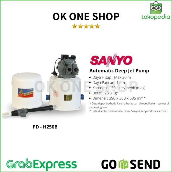Sanyo Jet Pump Pdh-250B