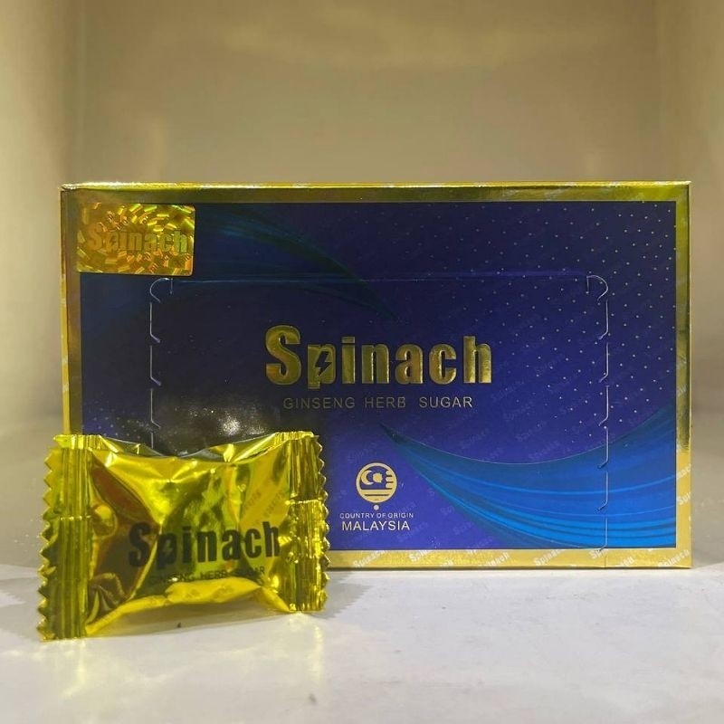 

Permen Spinach Candy 30 Pcs - Permen Stana Dengan Ginseng Sugar