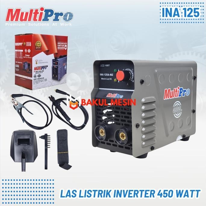 Multipro Solid 125 Mesin Travo Las Listrik Inverter 450Watt
