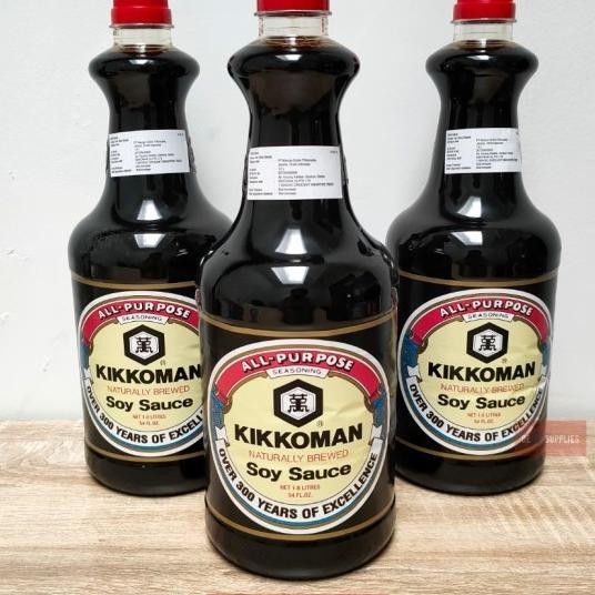 

Kikkoman Shoyu Soy Sauce 1.6L - Kecap Asin Jepang Resto