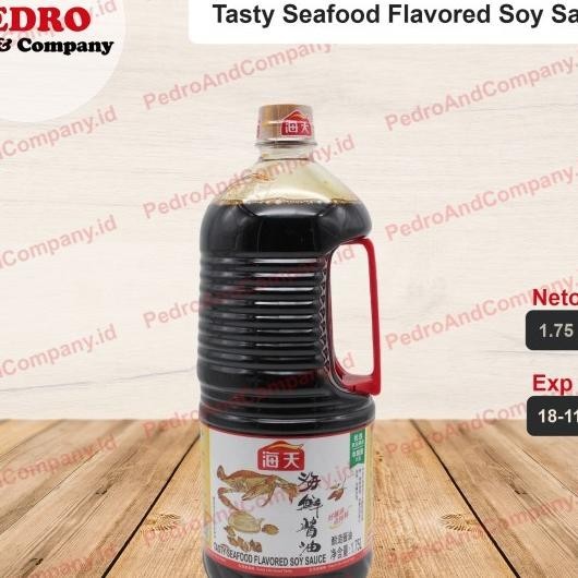 

Haitian Tasty Seafood Flavor Soy Sauce 1.75 Liter - Kecap Asin Seafood