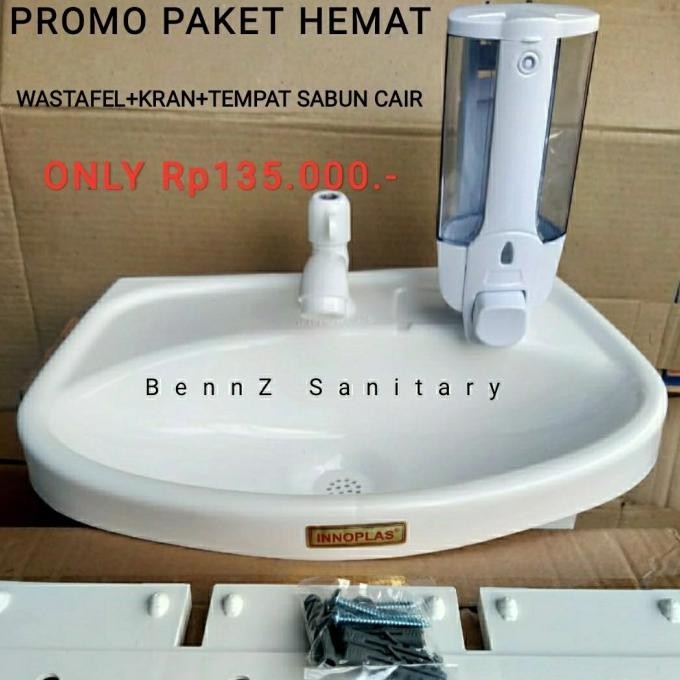 WASTAFEL CUCI TANGAN PLASTIK PVC