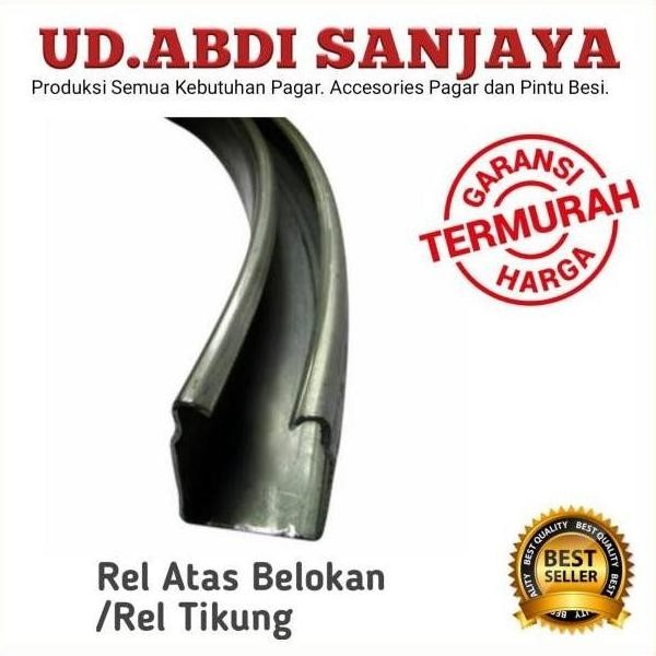 Rel Atas Belokan Henderson Pintu Besi Pintu Geser