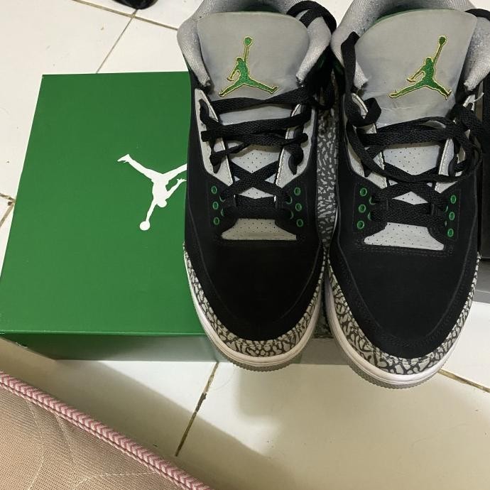 AIR JORDAN 3 RETRO PINE GREEN ORIGINAL