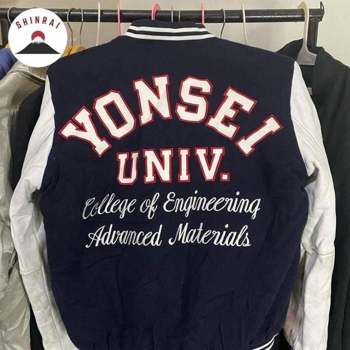 VARSITY LEATHER YONSEI UNIVERSITY ORIGINAL