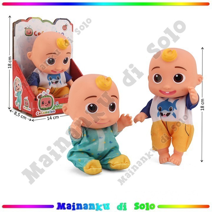 [Mainanku] Mainanku Boneka Anak Baterai Operation Lagu Anak Musical Bedtime JJ Doll Mainan Anak Pere