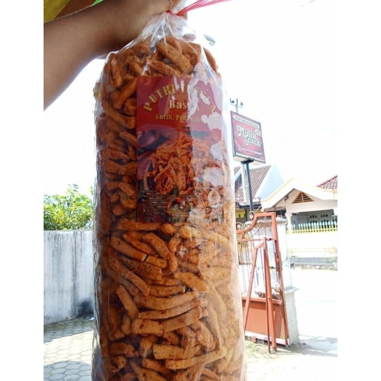 

vf-52 Basreng stik premium daun jeruk 2 kilogram / camilan baso goreng khas Bandung 2 kg Viral