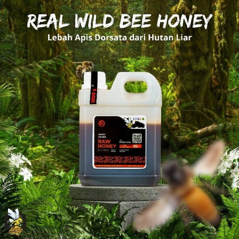 

fx-4 Sarang Maduku - Madu Asli Madu Hutan Liar 100% Raw Honey 1Kg Viral