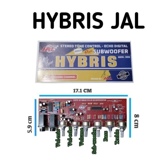 KIT HYBRIS STEREO TONE CONTROL - ECHO DIGITAL + SUBWOOFER / Kit Stereo