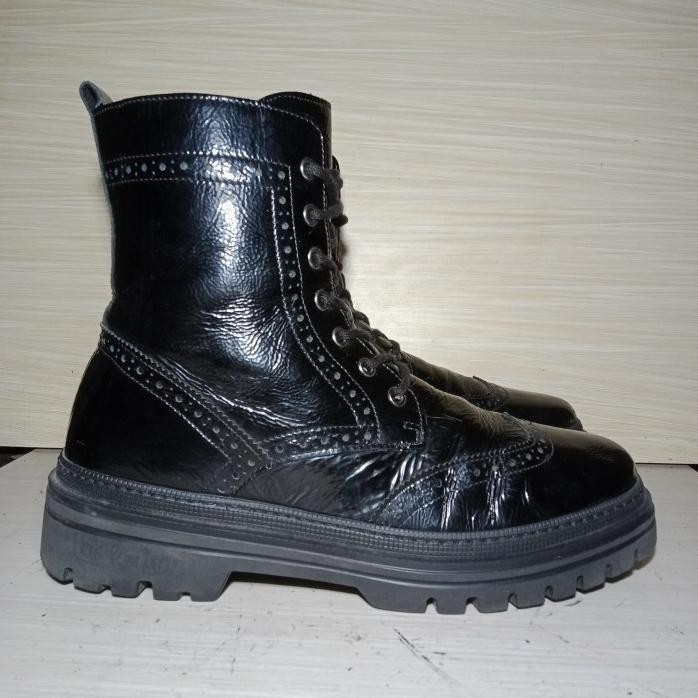 SEPATU LEATHER TACTICAL COMBAT GABOR PORTUGAL SIZE 42 ORIGINAL