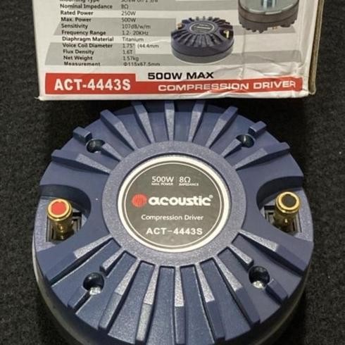 [ACOUSTIC - D443S] DRIVER TWEETER ACOUSTIC PA44 500 WATT