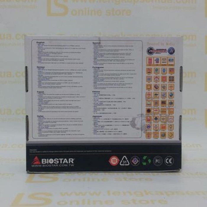 MOTHERBOARD BIOSTAR SOCKET 478 TERMURAH