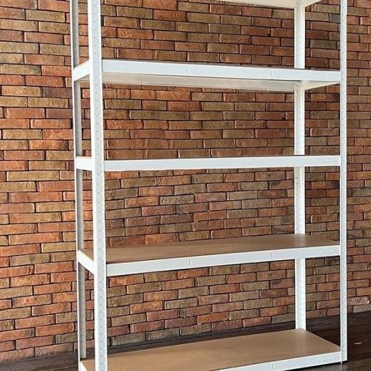 Rak Besi Susun Serbaguna Rak Aquarium Rak Buku Kayu Rak Gudang