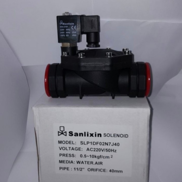 SOLENOID VALVE 1.5 INCH NYLON SANLIXIN