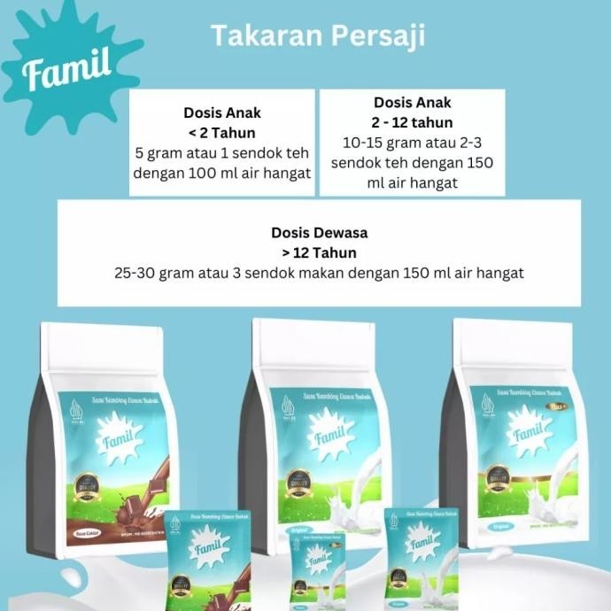 

Susu Kambing Etawa Bubuk 1 Kg Halal Kualitas Premium / Famil Original BS