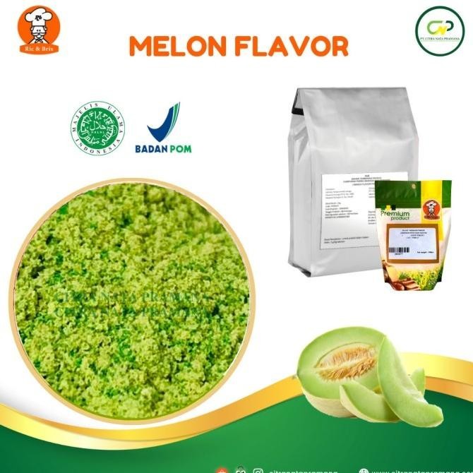 

Melon Flavour Powder / Perisa Bubuk Melon / Perasa Melon Flavor
