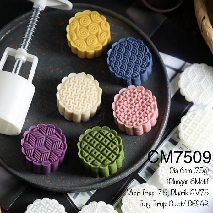 Cetakan Kue 75G Cm7509 Mooncake, Mochi Dll