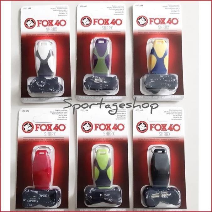 Peluit Wasit Fox 40 Shark - Pluit Bola Voli Basket Fox 40 Sharx Berkualitas