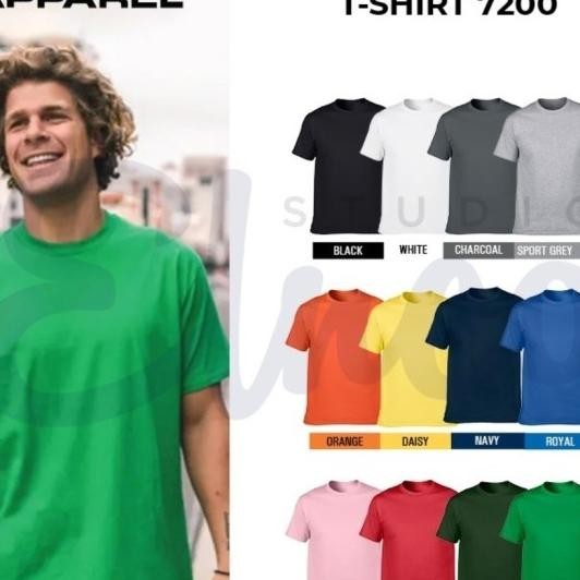 Kaos Polos Katun Combed 24S Kaos Pria Nsa 7200 S M L Xl