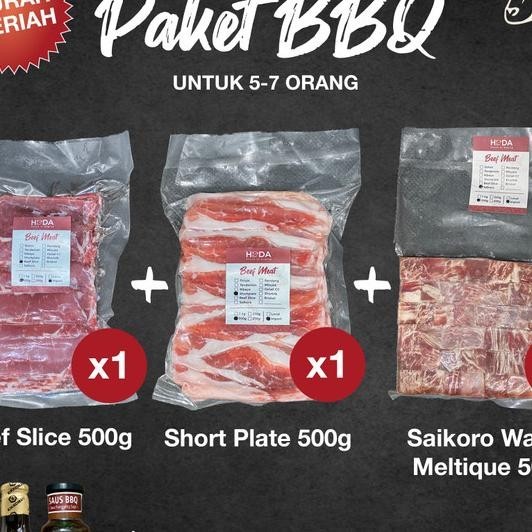

Paket Lengkap X Daging Korean Bbq Set + Saos Bbq Chung Jung One