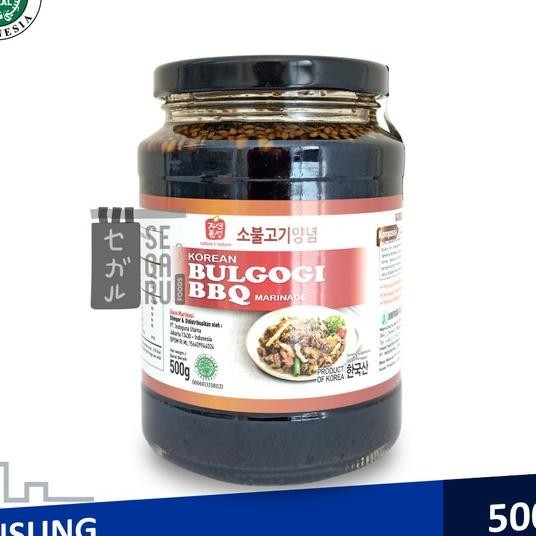 

Jinsung Korean Bbq Kalbi Buogi Marinasi Sauce Halal 500 Gram