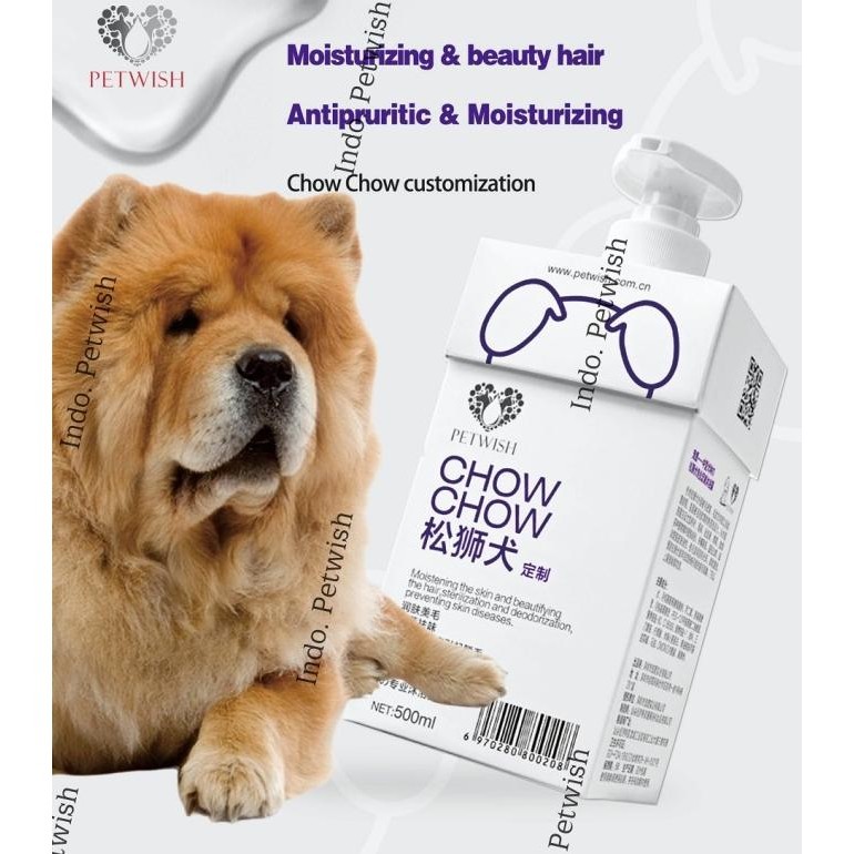 Petwish Shampo Anjing 500Ml - Chow Chow - Dog Shampoo