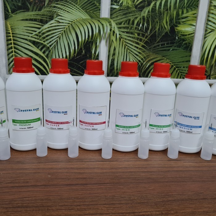 

Lem Akrilik Crystal Glue 500Ml Lem Acrylic Lem Mika Lem Acrilic