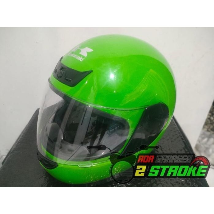 HELM ORIGINAL KAWASAKI NINJA R SS RR M C ZX HIJAU